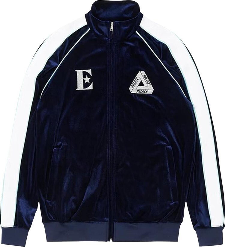 

Топ Palace x Elton John Velour Track Top 'Navy', синий