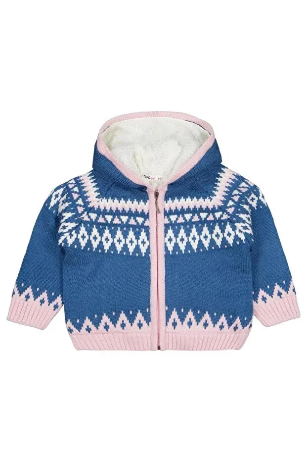 Детский кардиган с принтом Ethnic patterned cardigan Civil Girls, Oil