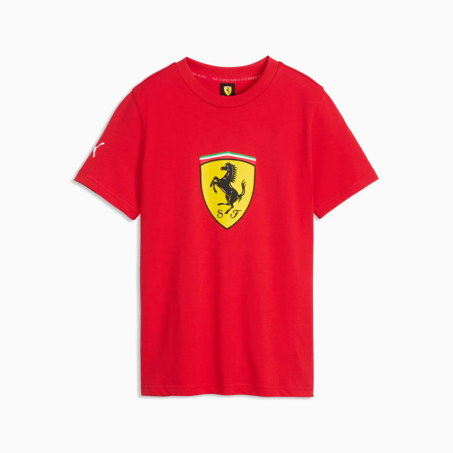 Футболка для детей постарше Scuderia Ferrari Puma, Rosso Corsa — фото 4