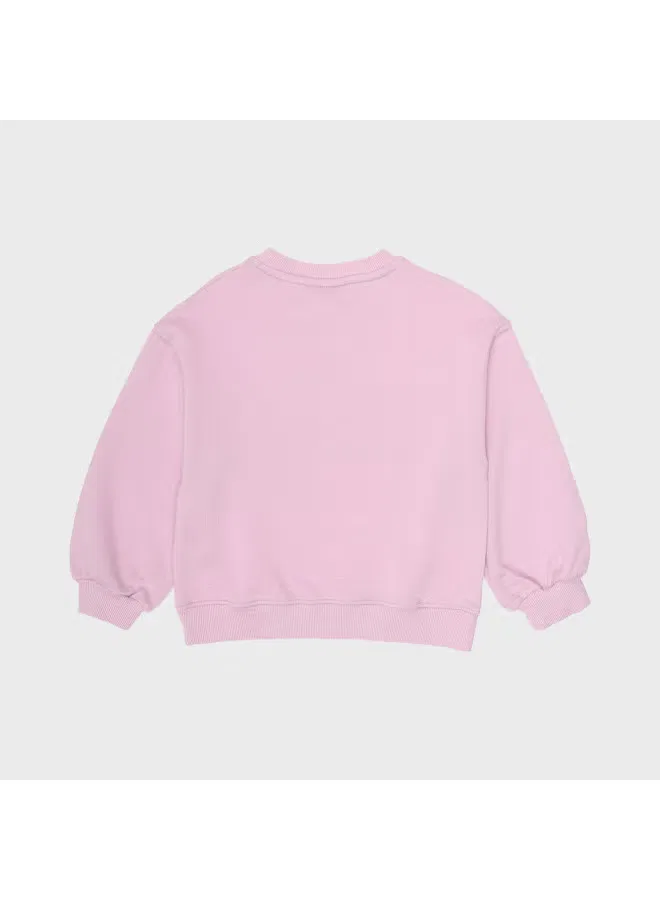 Толстовка с цветными блоками без капюшона с длинным рукавом Zara, фиолетовый — фото 3