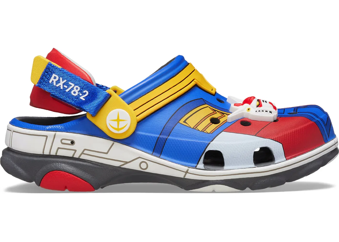 Детские сабо-клоги All-Terrain Clog Gundam RX-78-2 Crocs, Slate Grey