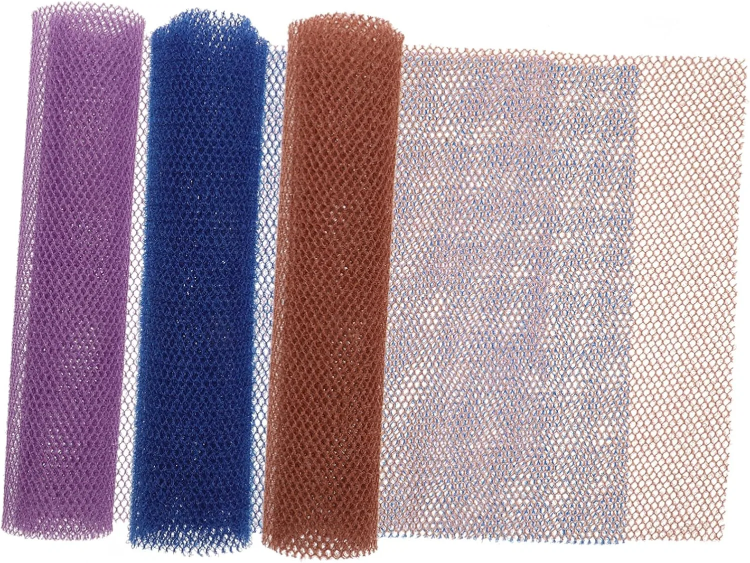 Мочалка для тела из сетки, 3 шт, Homoyoyo, 80x30 см