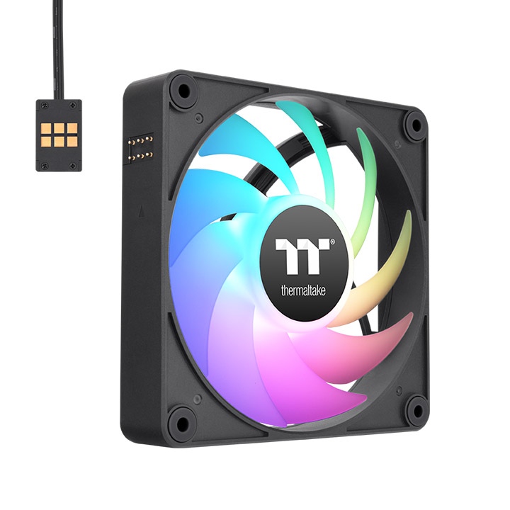 

Вентилятор Thermaltake CT140 EX ARGB, 3 шт, черный