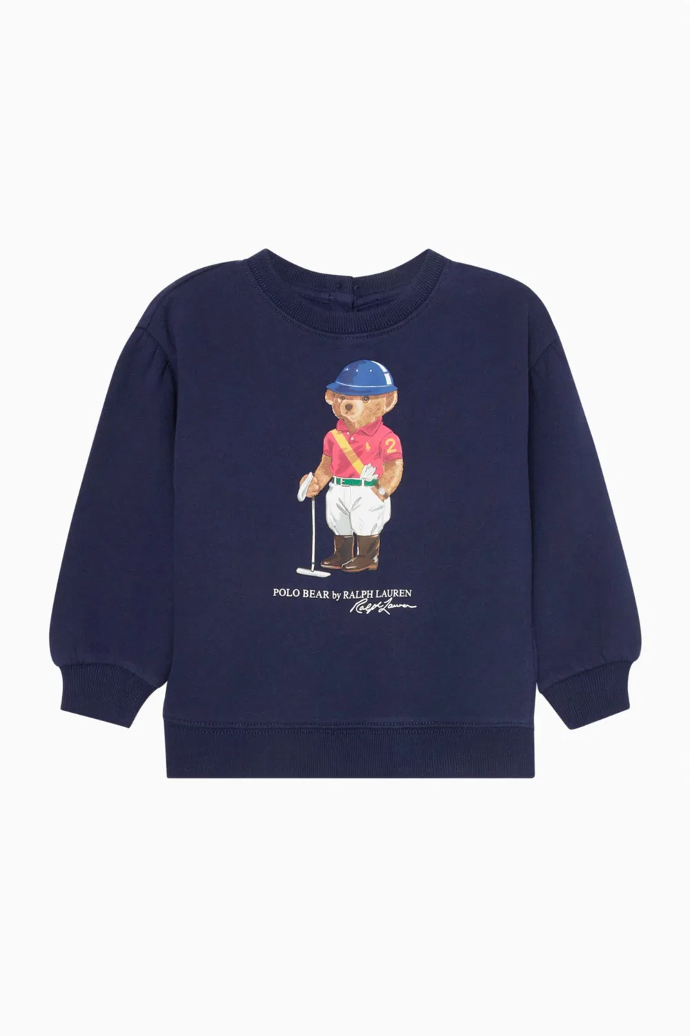 Свитшот хлопковый с принтом Polo Bear Polo Ralph Lauren