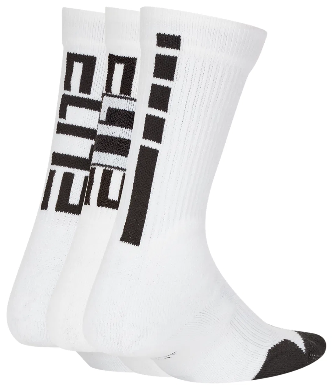 Носки для мальчиков 3 Pack Elite Crew Nike, белый/черный — фото 3