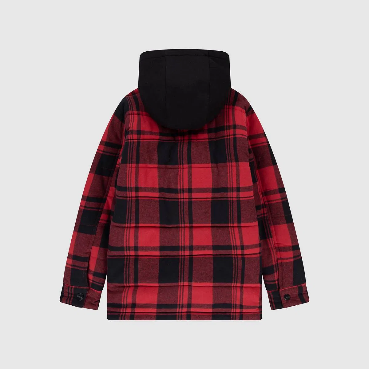 Куртка-Рубашка с синтетическим наполнителем, большие размеры, 8-20 Levi's, Black - Charcoal — фото 2