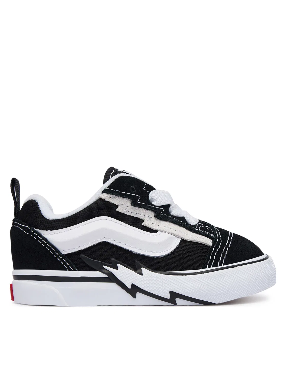 Тканевые кроссовки для мальчика Knu Skool Elastic Lace Bo Vans, черный
