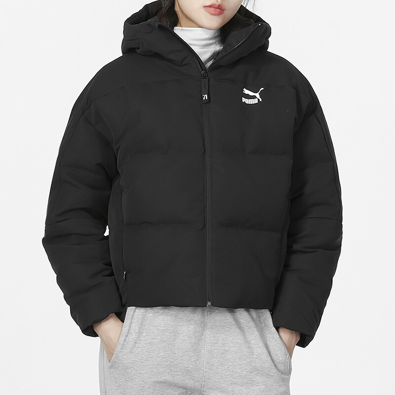 

Женский пуховик Puma, черный (размер М)