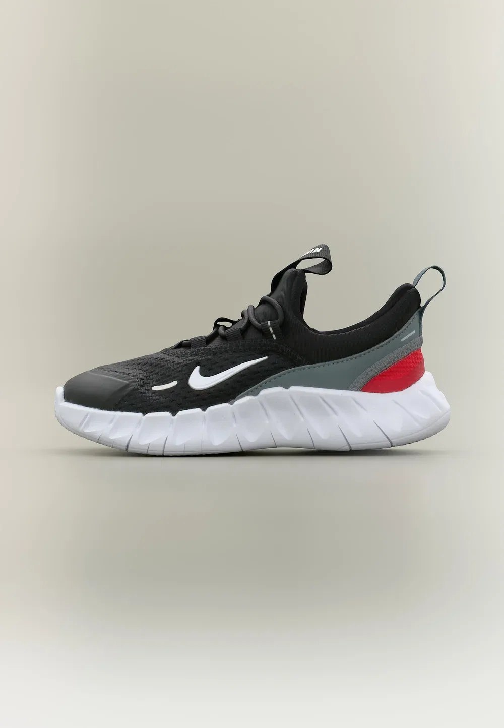 Кроссовки Nike Free Ride TD унисекс для бега по шоссе Nike Performance, Black/White/Cool Grey/University Red