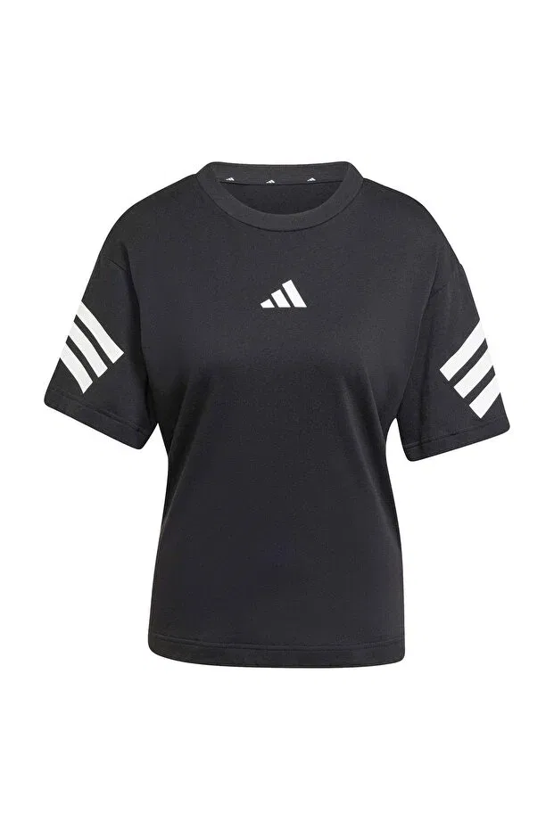 Женская футболка хлопковая с принтом Future icons Adidas, Colored — фото 4