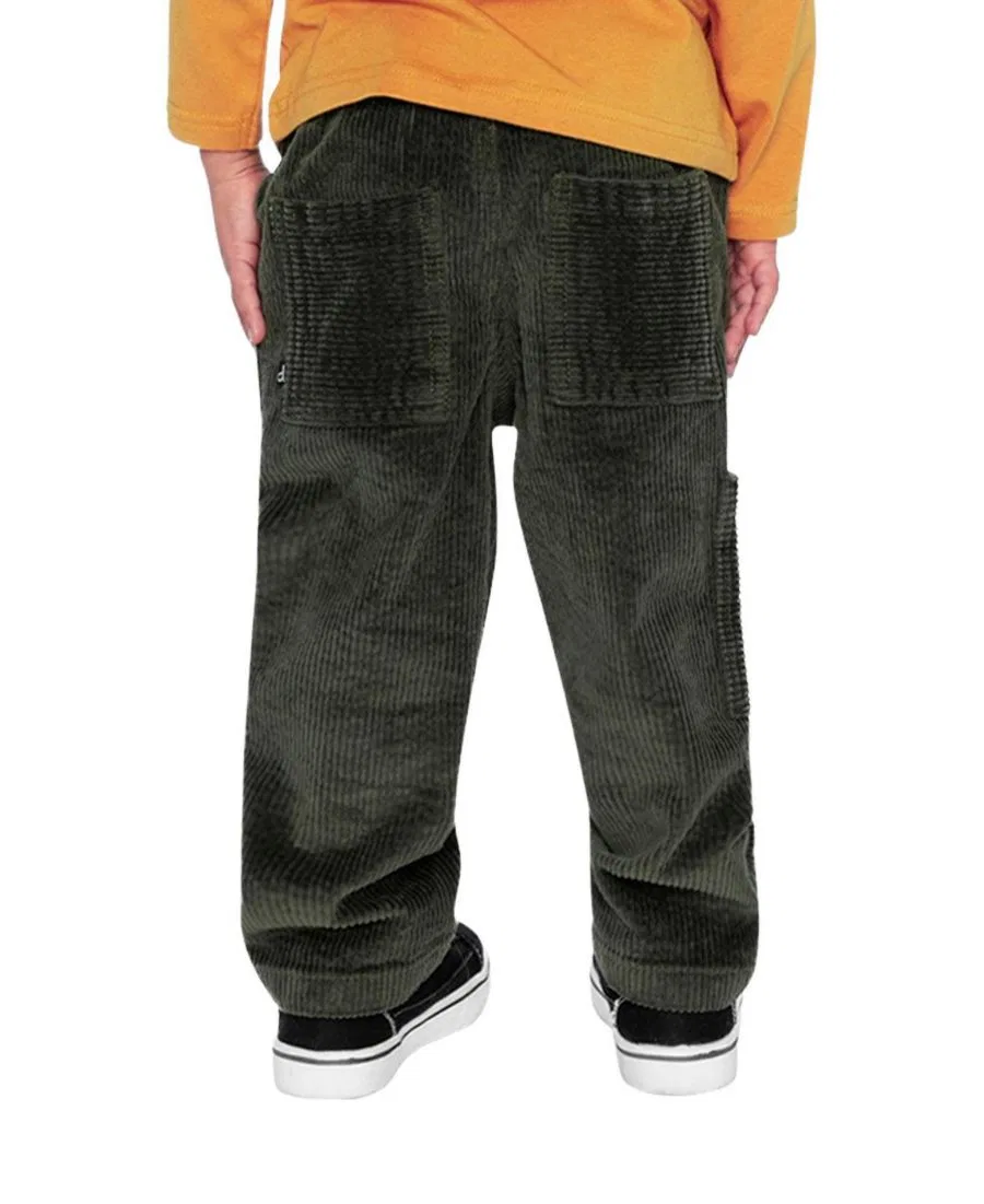 Штаны из вельвета с карго-карманом Boys Must-Haves Deux par Deux, Dark Grey — фото 3