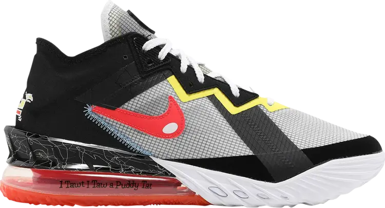 

Кроссовки Nike Space Jam x LeBron 18 Low EP 'Sylvester x Tweety', серый