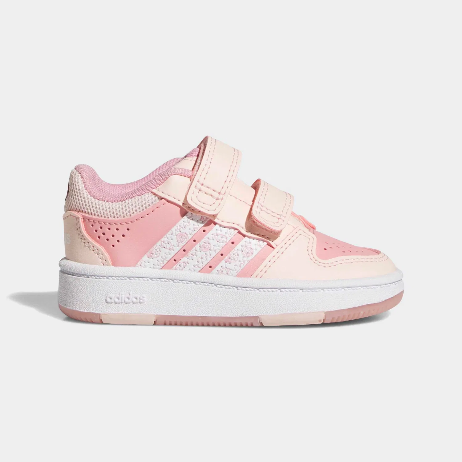 Детские кроссовки с липучками Adidas Sportswear, Ftwr White — фото 2