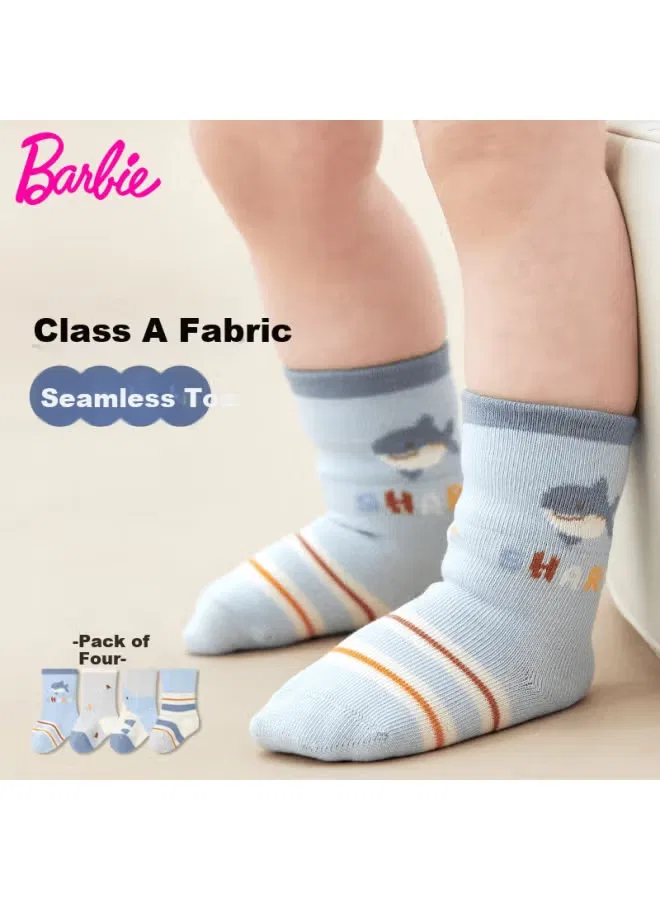 Носки детские хлопковые для мальчиков 0-6 месяцев Barbie