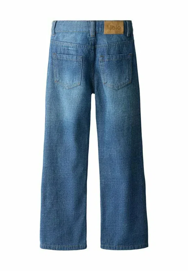 Брюки из хлопка и полиэстера Alban Molo, mid blue denim, синий — фото 4