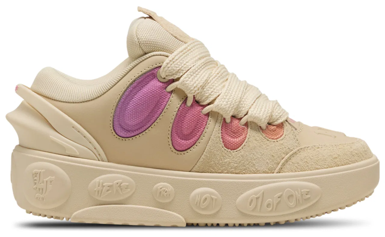 Кроссовки для мальчиков LaFrance Bright Lights PUMA, цвет Canvas/Mauve Pop/Magic Rose