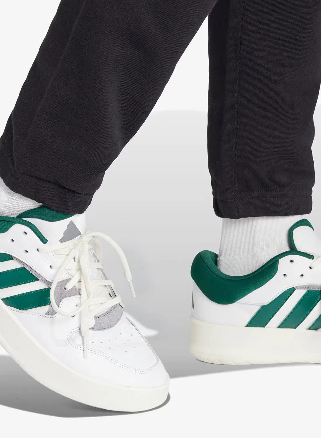 Джоггеры зауженные с мягким французским футером All Szn Adidas, черный — фото 4