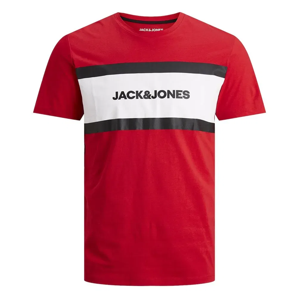 Футболка с коротким рукавом Prime Jack & Jones, красный