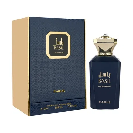 Парфюмерная вода Fariis Basil Eau De Parfum For Men, 100 мл