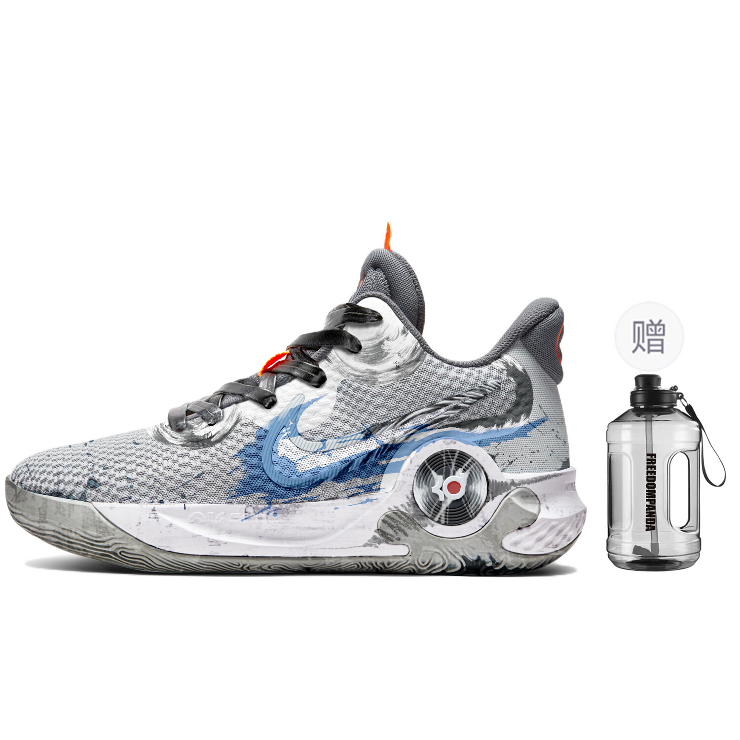 

Баскетбольные кроссовки KD Trey 5 Basketball Shoes Unisex Mid-Top Gray/Blue Nike
