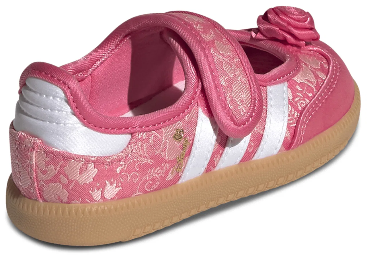 Детские кроссовки для девочек с принтом Samba Jane adidas, Supplier Colour Supplier Colour Gum — фото 3