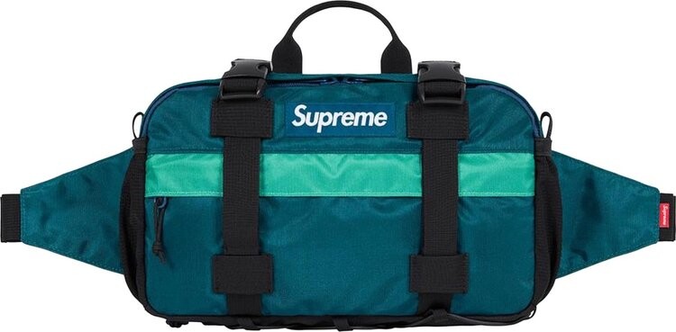 

Сумка Supreme Waist Bag Teal, синий