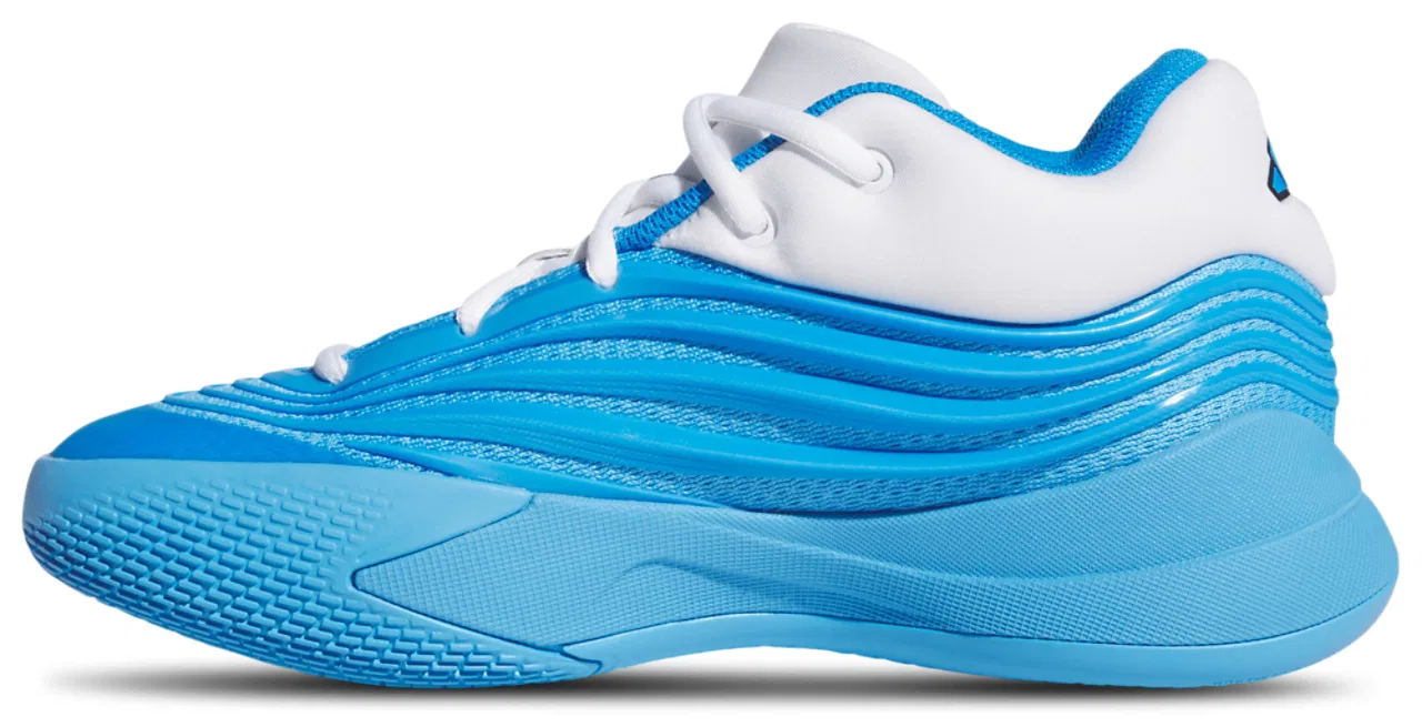 Кроссовки для мальчиков Dame X Adidas, цвет Blue Burst/Ftwr White/Lucid Ray Blue — фото 2