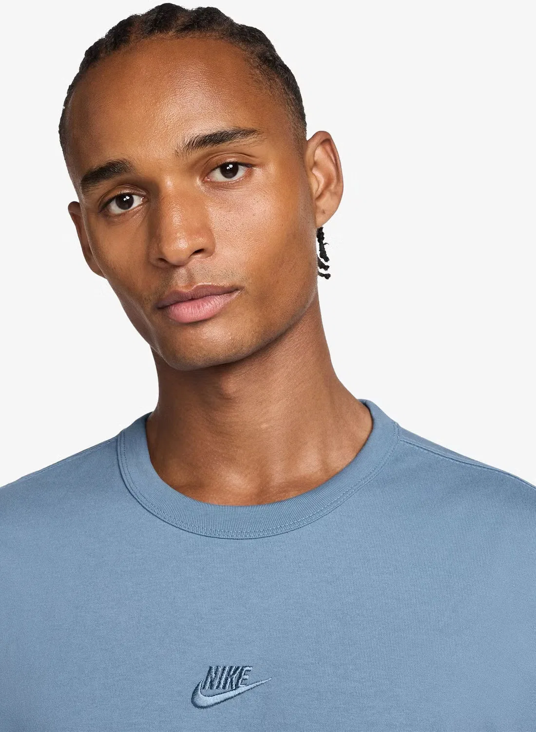 Футболка с принтом Nsw Premium Essential Sustainable Nike, синий — фото 3