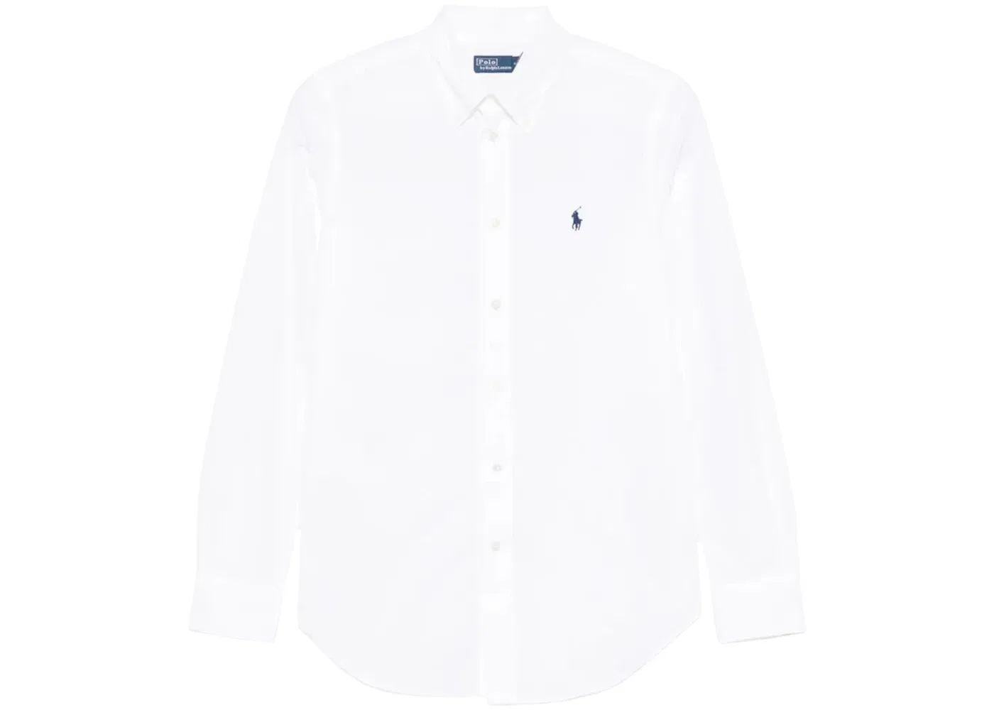 Женская рубашка с длинным рукавом из поплина Shirt Polo Ralph Lauren, White