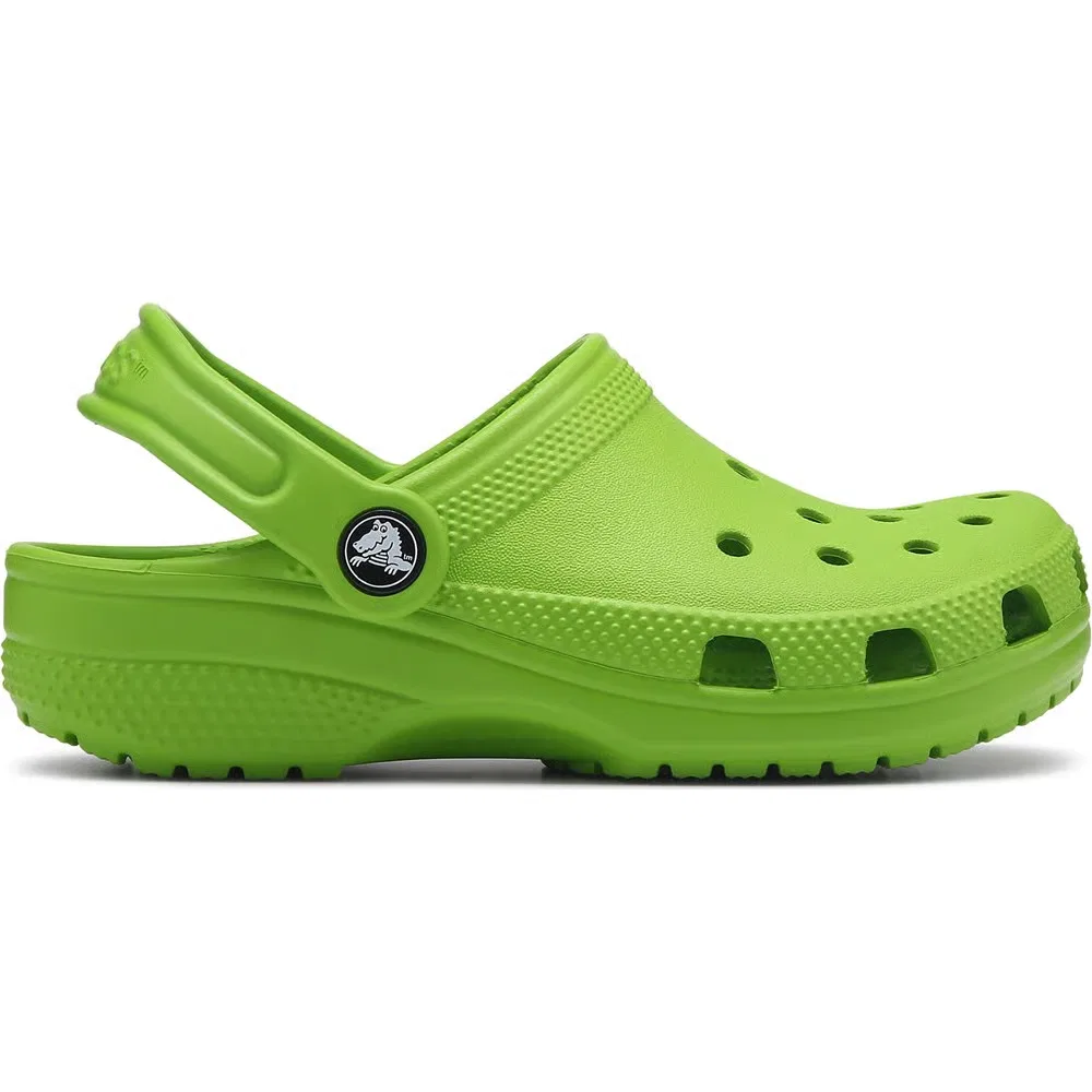 Классические детские сабо Crocs, Crocs Green — фото 2