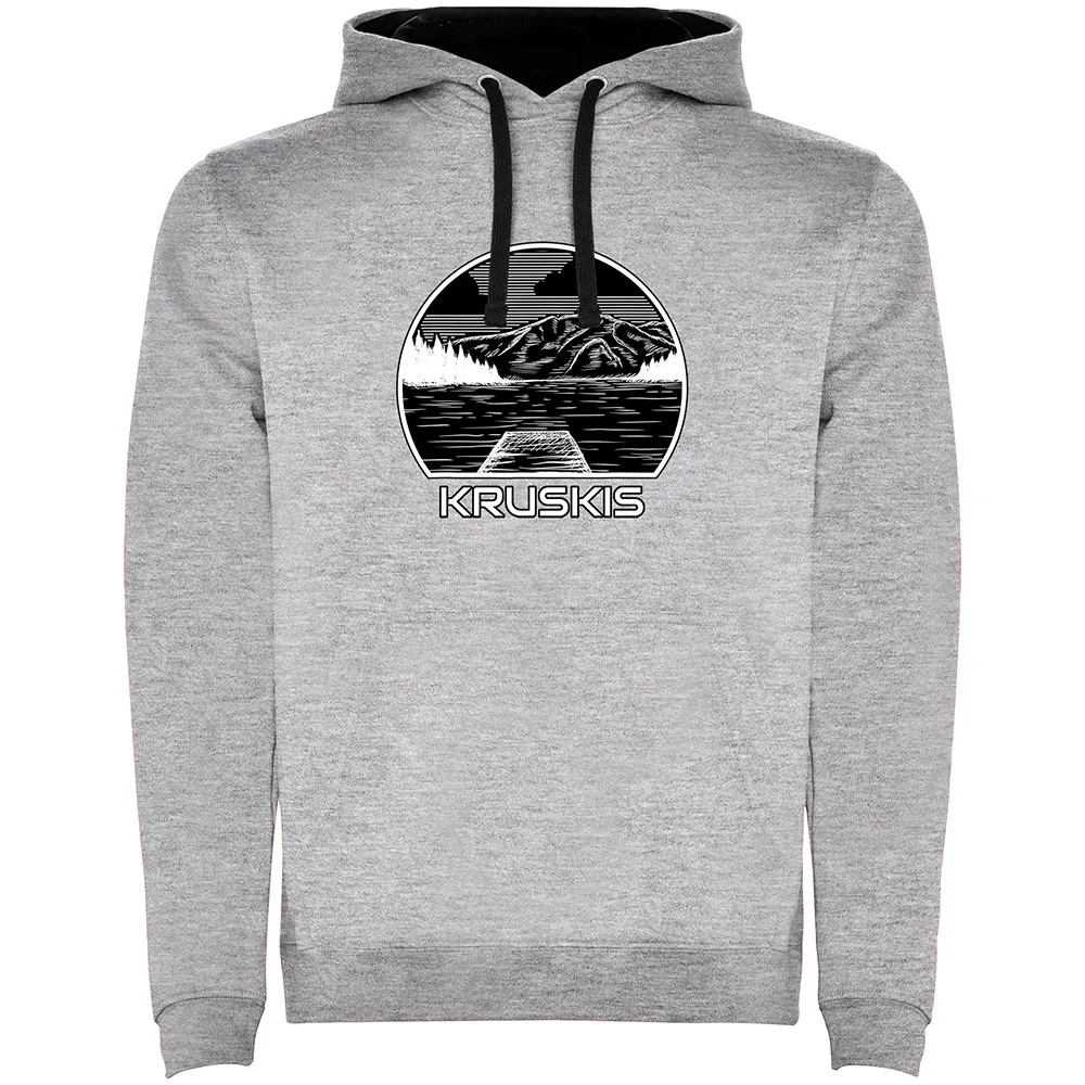 

Худи Kruskis Logo Lake, серый