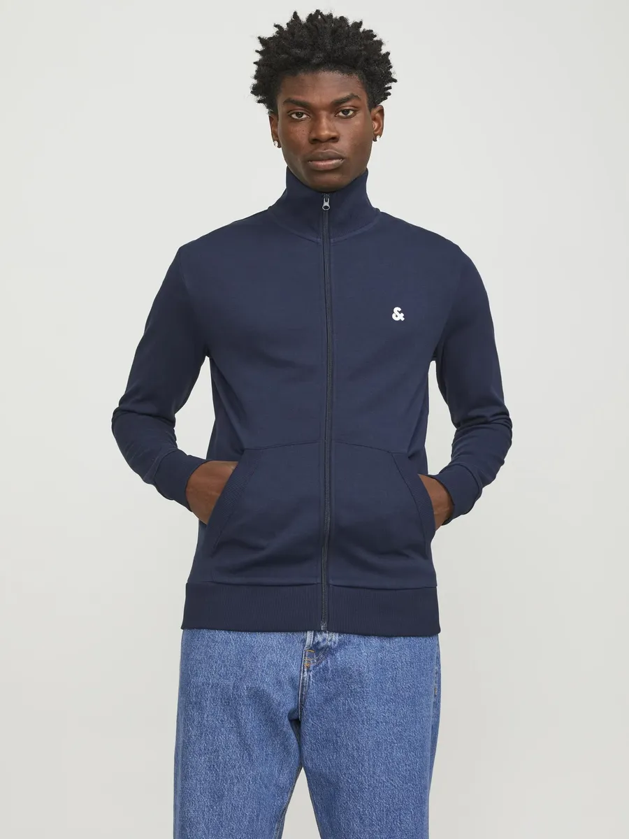 

Толстовка Jack & Jones "JJEPAULOS SWEAT ZIP NOOS", синий
