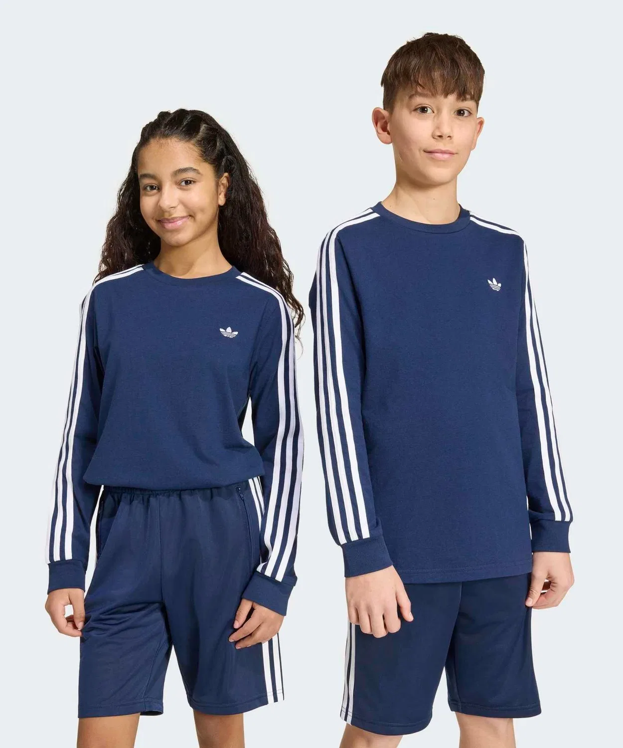 Детская футболка с длинным рукавомAdidas Originals, Синий