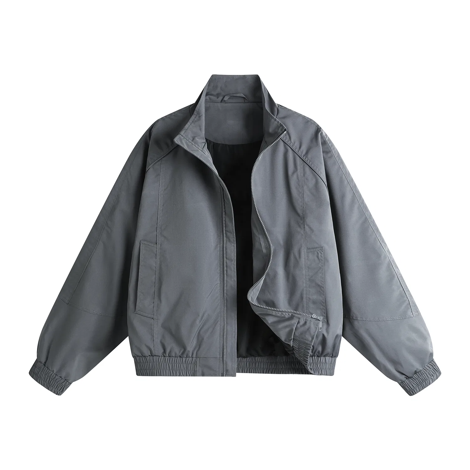 Детская куртка с воротником-стойкой тонкая Workwear GWAF, Dark Gray