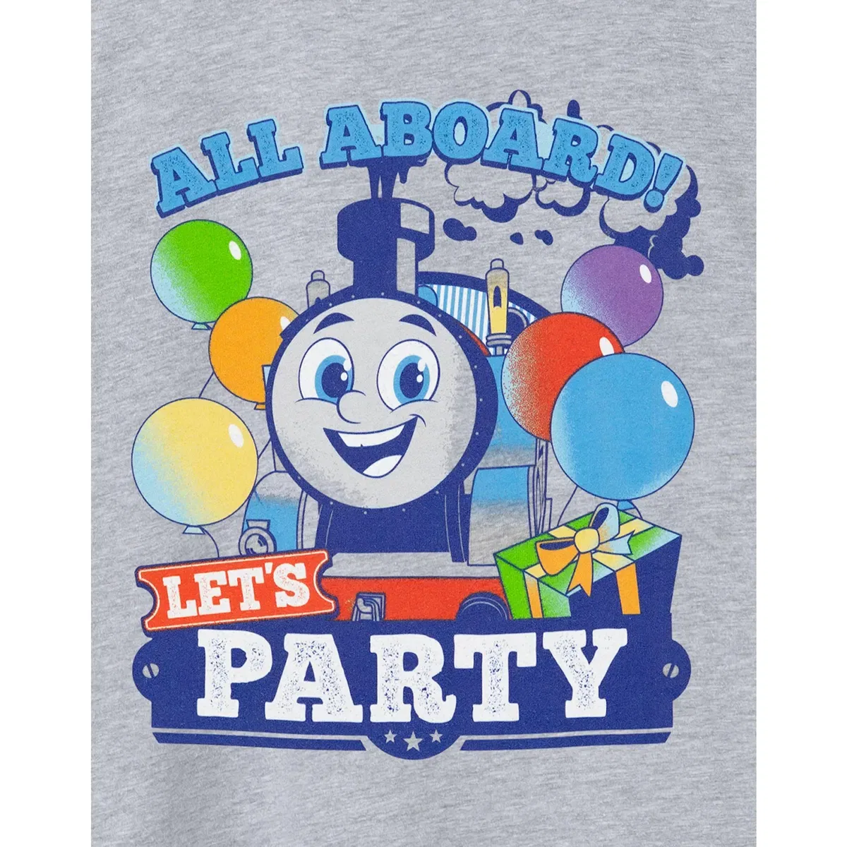 Детская футболка с коротким рукавом Let's Party Thomas & Friends, Grey — фото 2