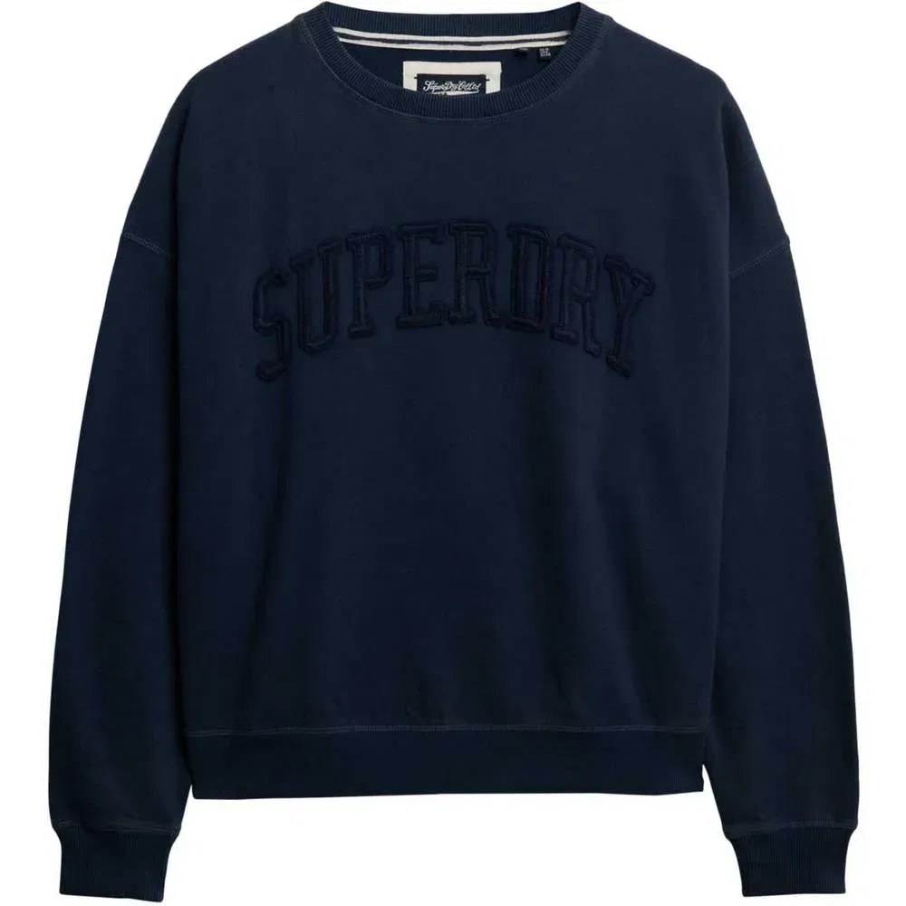 Свитшот Athletic Tonal Applique Superdry, синий — фото 3