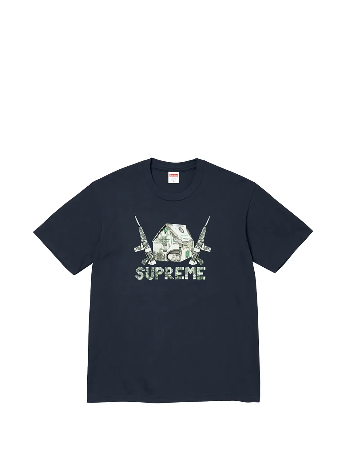 Футболка Origami синяя Supreme, синий