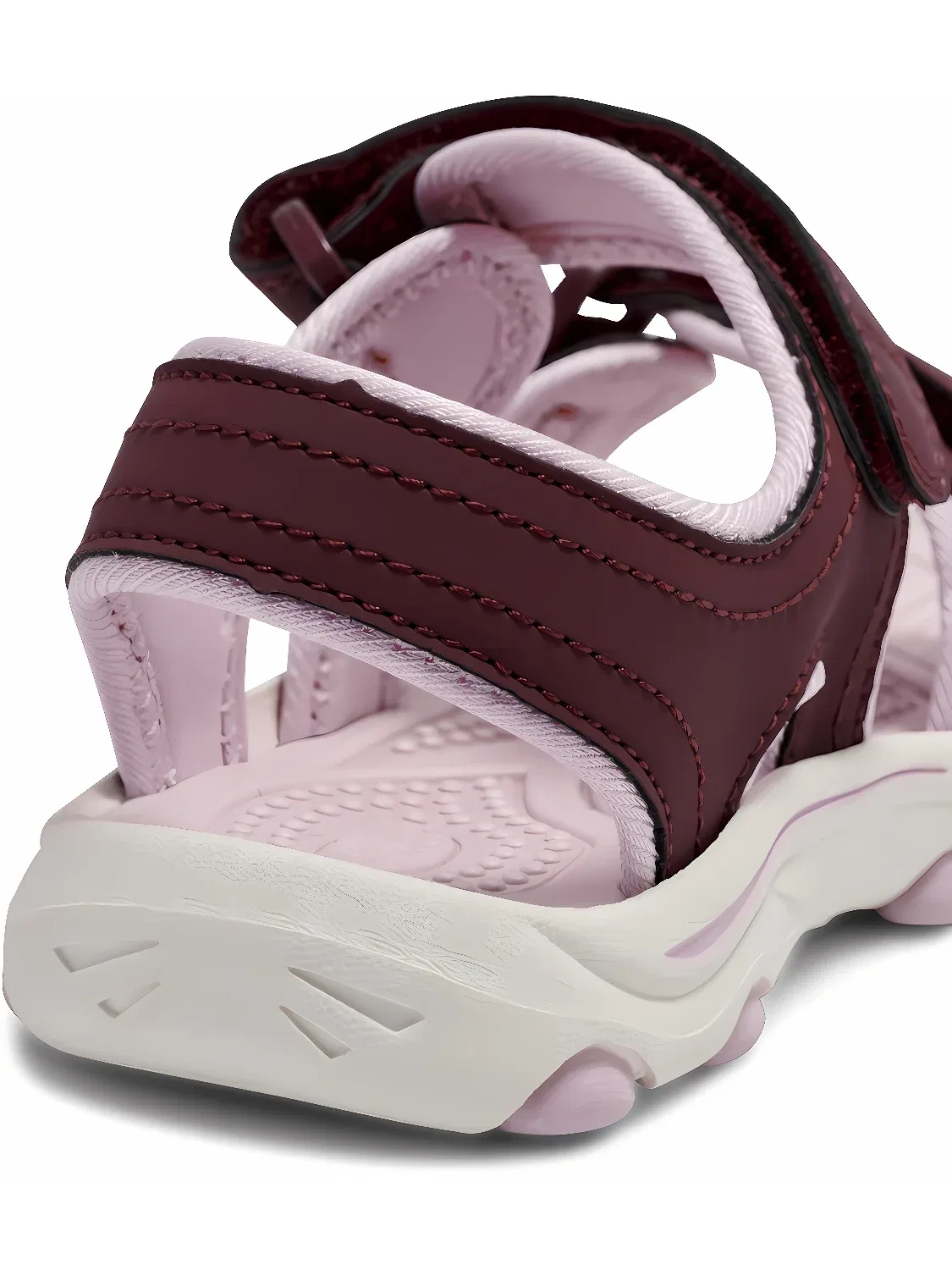 Сандалии детские с фигурным ремешком Sandal Wave Jr Hummel, фиолетовый — фото 3