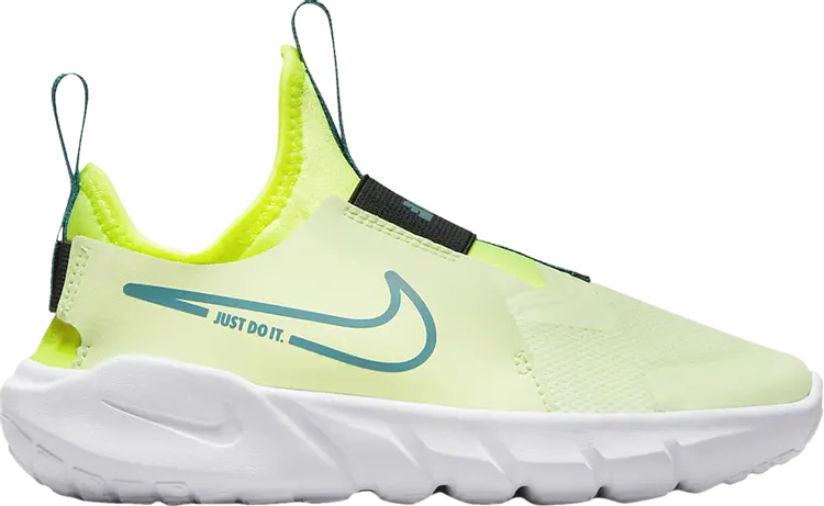 Кроссовки Nike Flex Runner 2 PS 'Barely Volt', зеленый