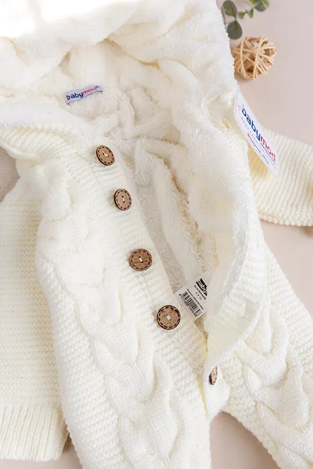 Детский комбинезон с капюшоном Babymod, Cream — фото 2