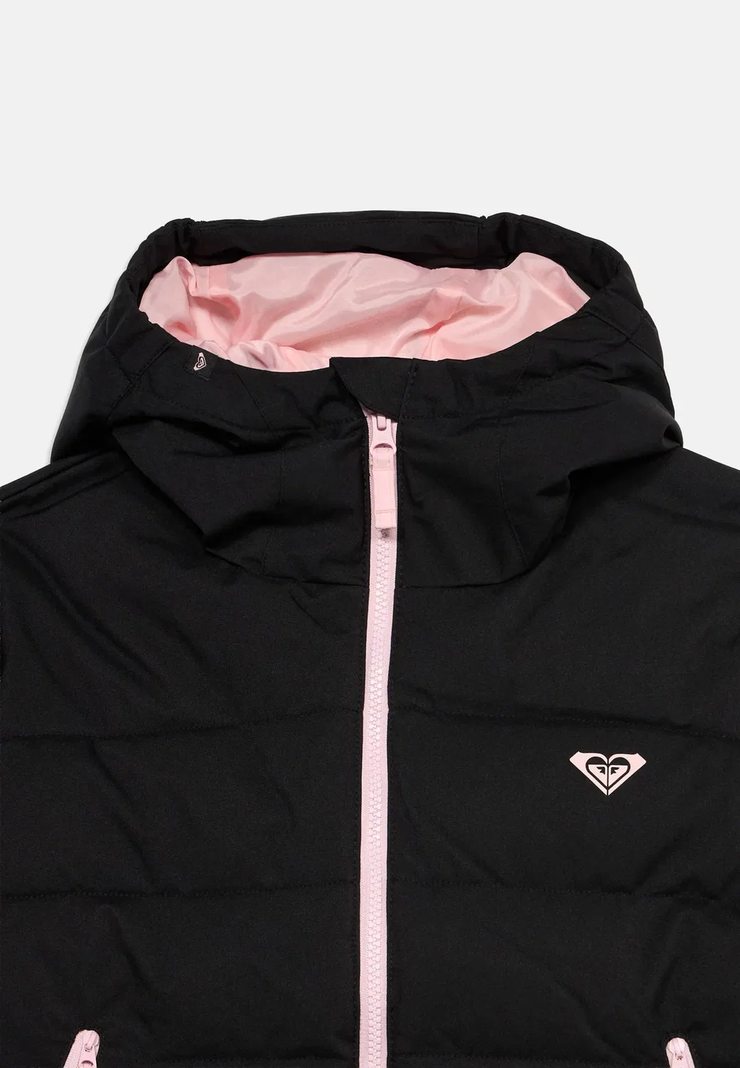 Снежная горная пушистая зимняя куртка Roxy, True Black — фото 4