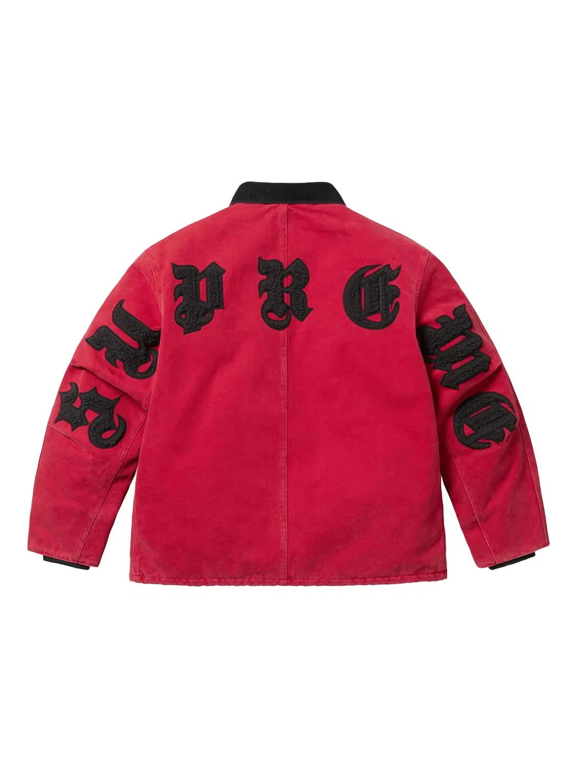 Куртка Old English Canvas SS 25 - Red Supreme, красный — фото 2