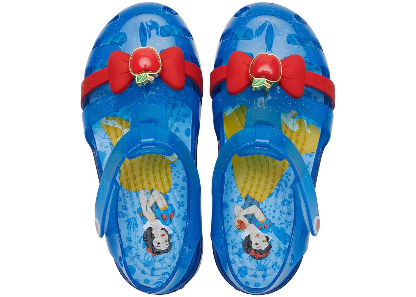 Детская сандалия с принтом Crocs Isabella Sandal Disney Snow White, Bright Cobalt — фото 2