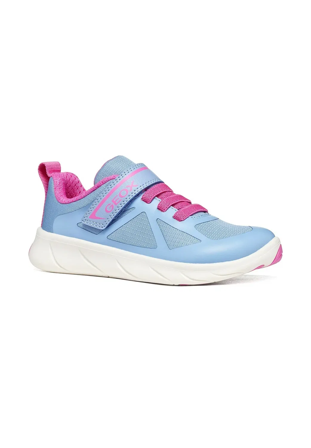 J бегунья - кроссовки Geox, Light Blue Fuchsia — фото 2
