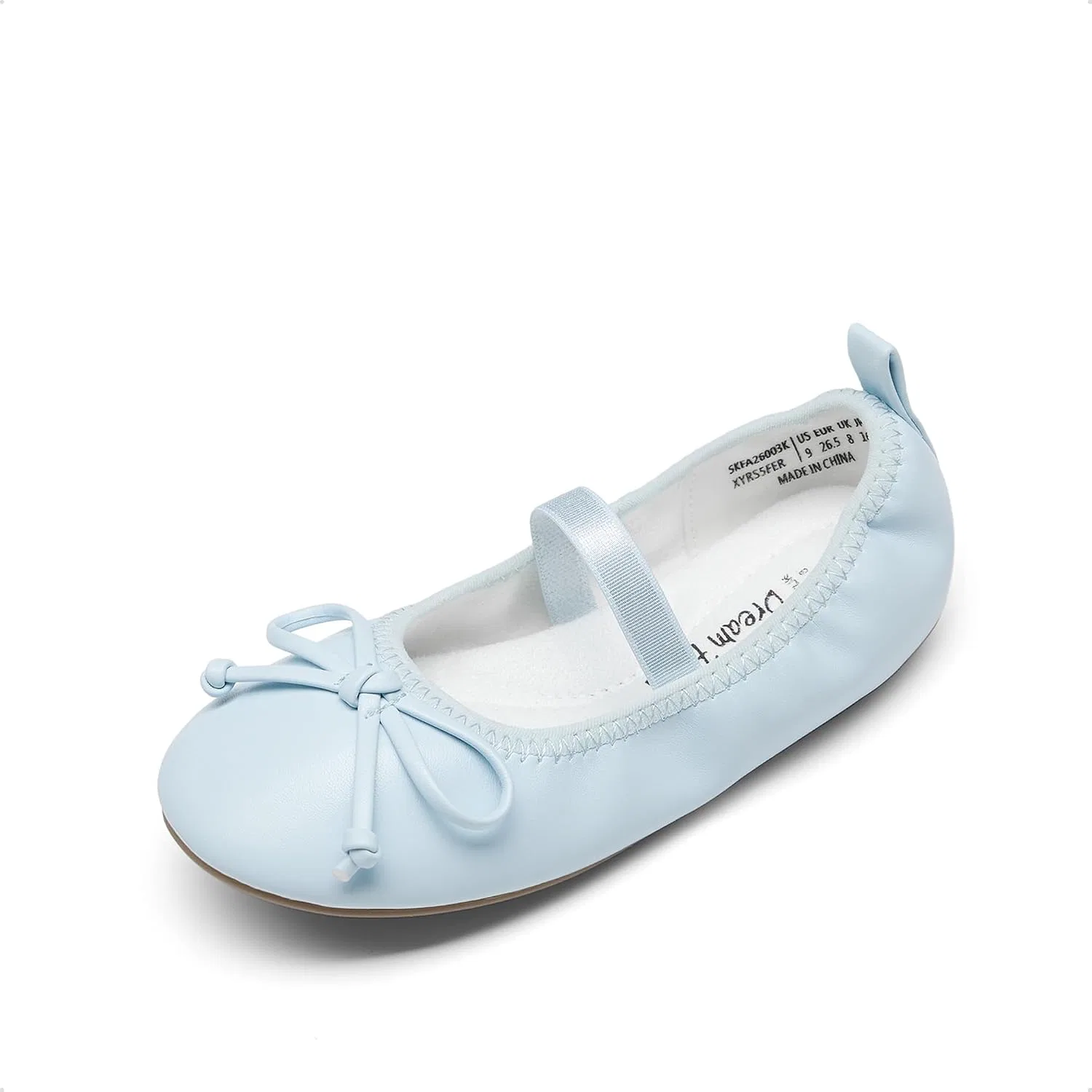 Детские балетки Мэри Джейн для девочек DREAM PAIRS, Light Blue — фото 3