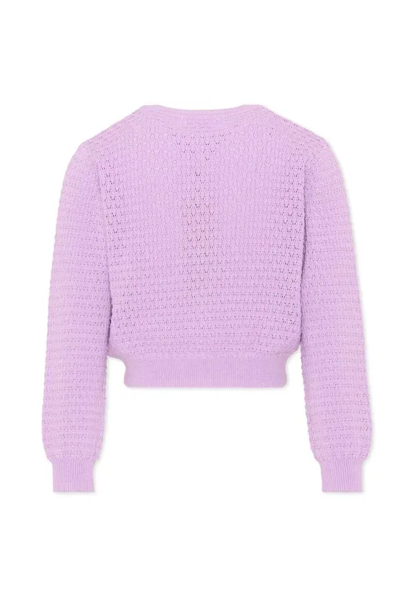 Кардиган хлопковый Cardigan Molo Lilac, сиреневый — фото 2