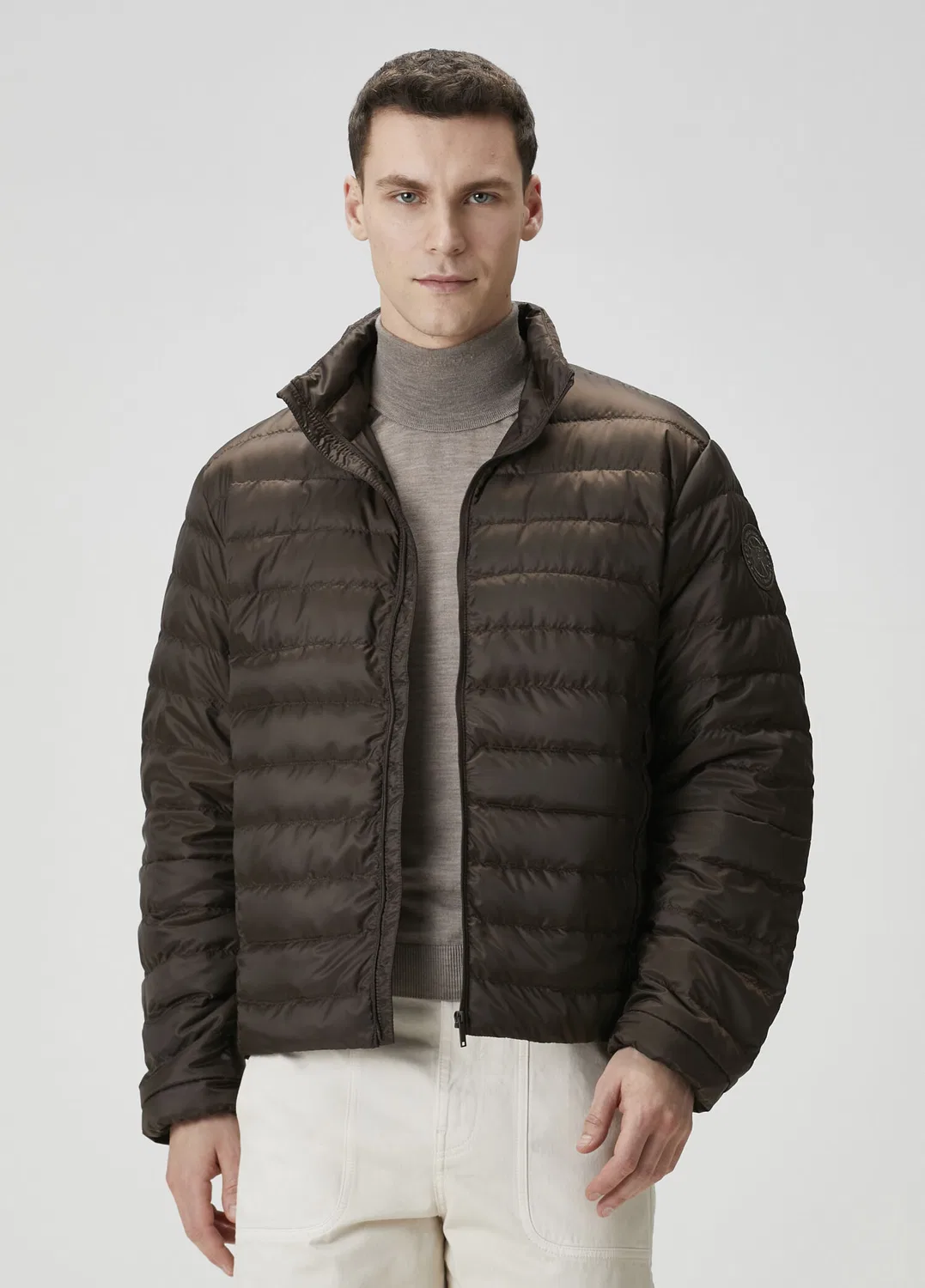 Пуховик Canada Goose Stratus, dark brown