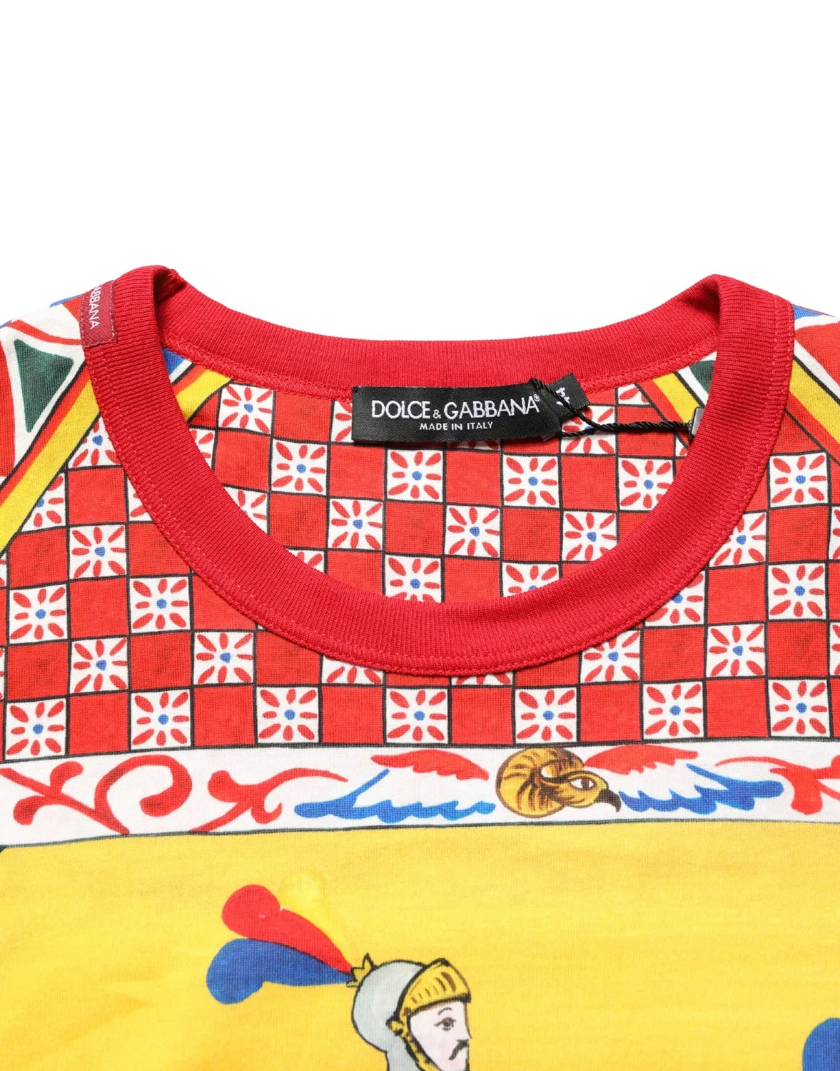 Футболка с принтом Carretto Multicolor Dolce & Gabbana