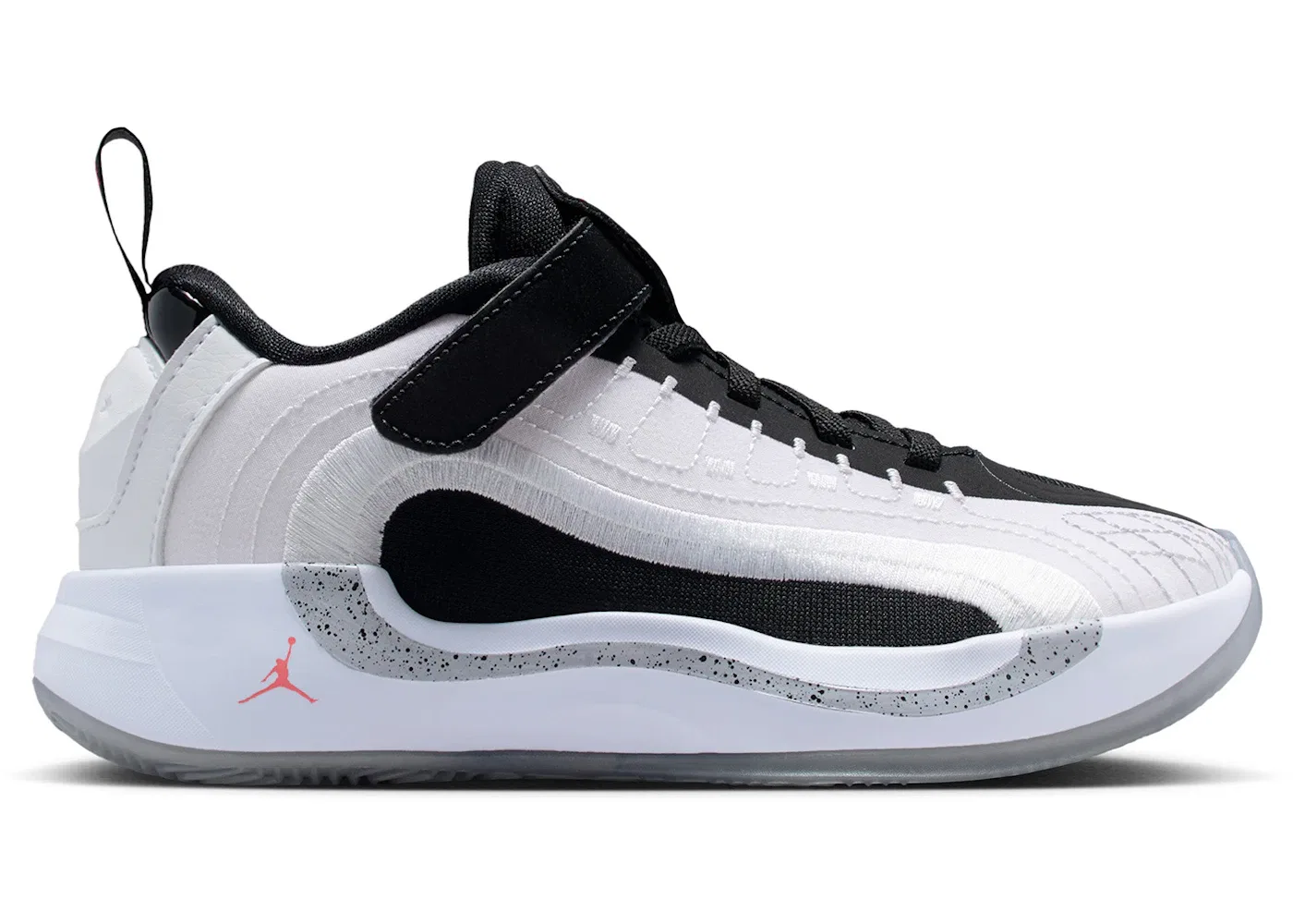 Детские кроссовки для мальчиков Performance Jordan Luka 4 Jordan, White/Black/Wolf Grey/Bright Crimson