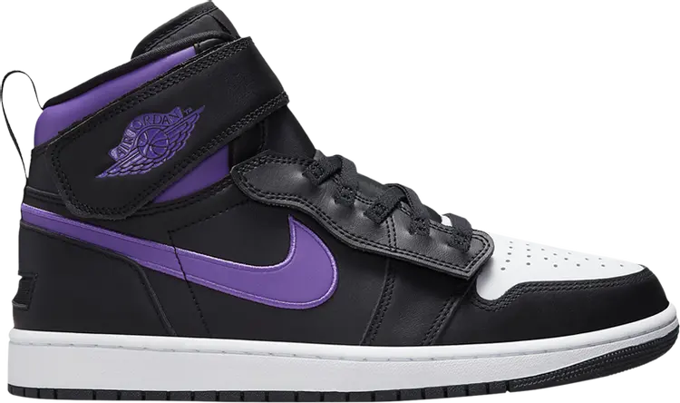 

Кроссовки Air Jordan 1 High FlyEase Wild Berry, черный